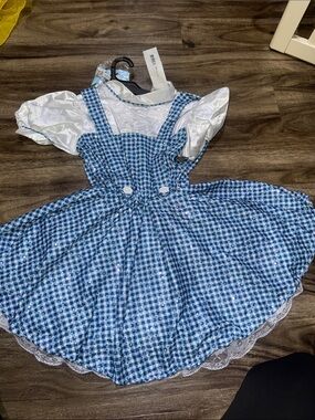 The Wizard of Oz Dorothy Kids' Halloween Costume Dress with Hair Bow